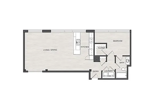 Floor plan 1S