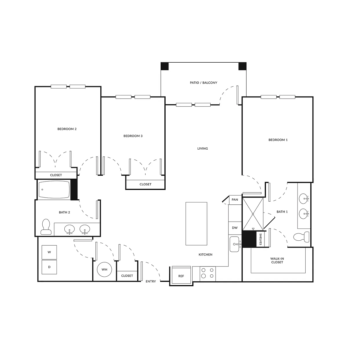 Floor plan C1