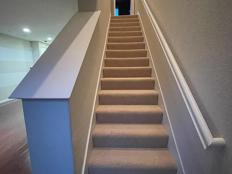 Stairway that leads you from the 2nd floor to the 3rd floor