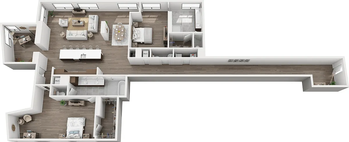 Floor plan The Andre