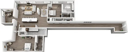 Floor plan The Andre