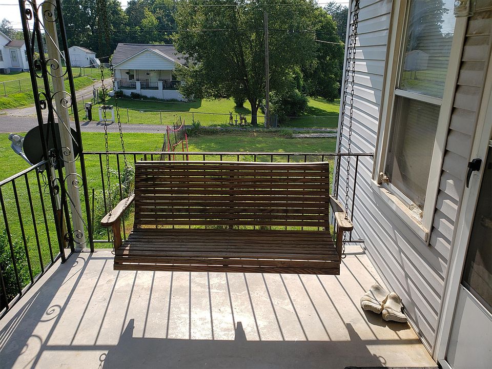 Covered Porch with Swing