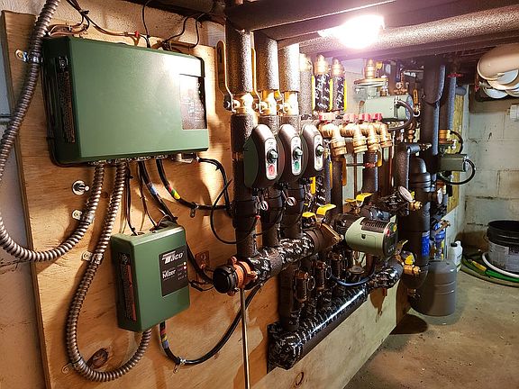 Heating distribution system