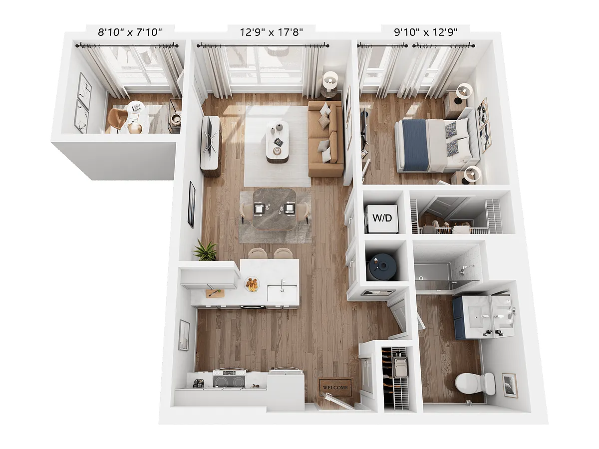 Floor plan F