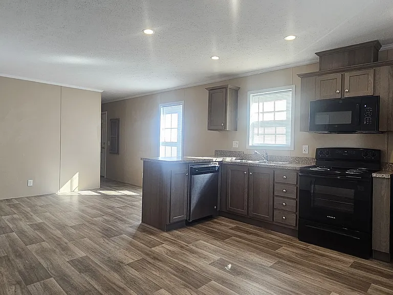 kitchen. dining area