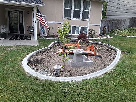 front landscaping