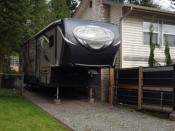 North RV parking, 12 x 90ft