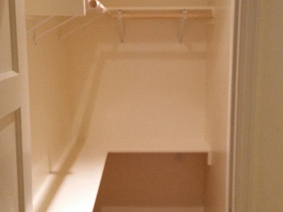 Hall closet.