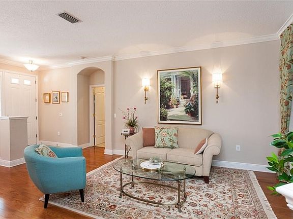 Enter to a light and bright open floor plan.