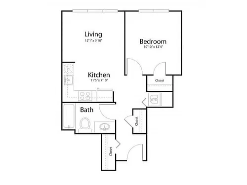 Floor plan 1D1