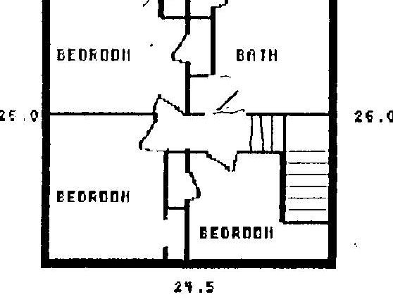 Second floor plan