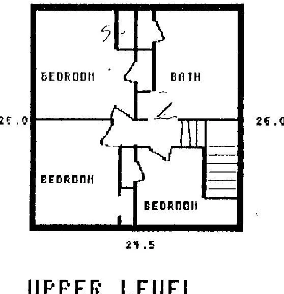 Second floor plan