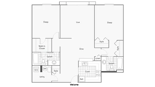 Floor plan C4