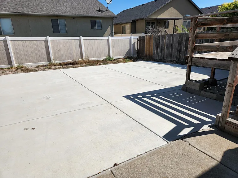 Back patio