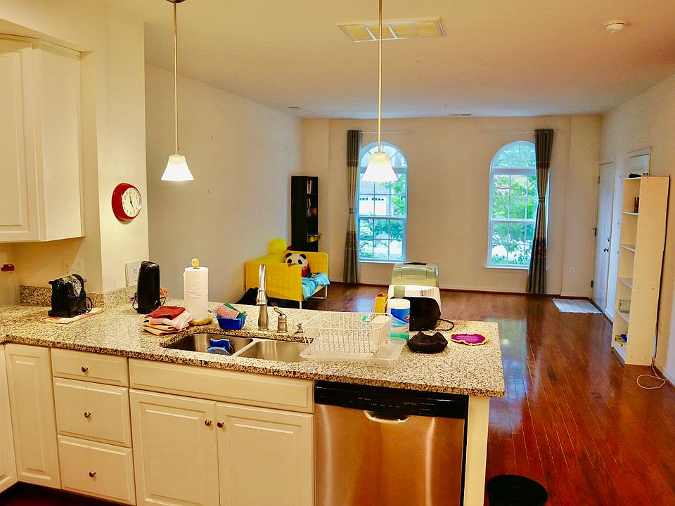 First Floor- Kitchen and Living Room View