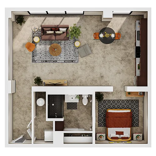 Floor plan B4