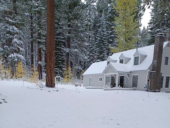 Property backs up to heavenly mountain.