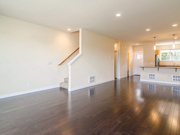 Open Floor Plan with Hardwood Floor