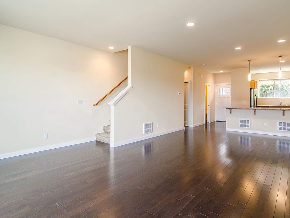 Open Floor Plan with Hardwood Floor