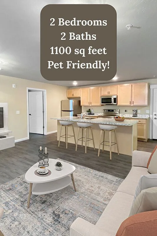 2 bed, 2.0 bath, 954 sqft, $1,695 — Photo 1