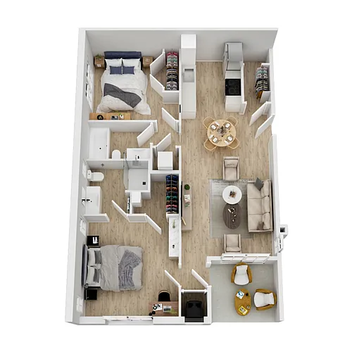 Floor plan Tulare