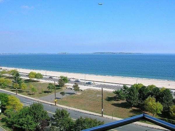 Balcony view on Revere Beach