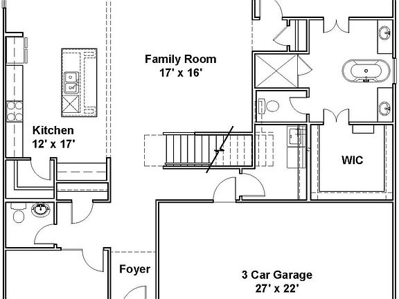 Abbey Floorplan Main Level