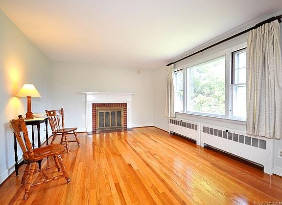 Fireplace in living room