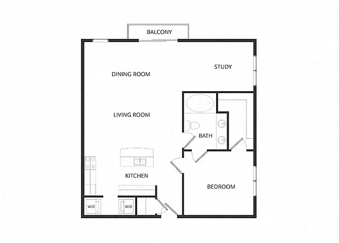 Floor plan Van Gogh