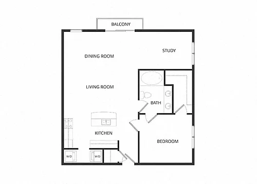 Floor plan Van Gogh