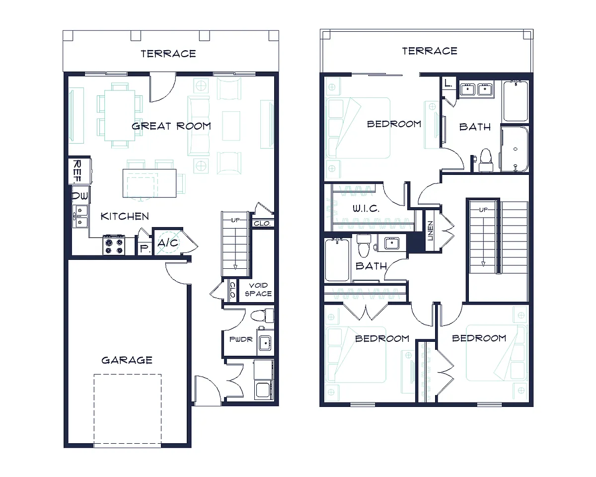 Floor plan TH1