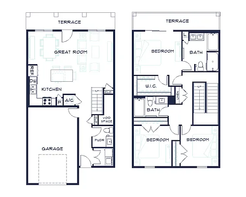 Floor plan TH1