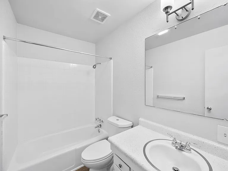 Bright, clean bathrooms