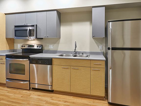 Kitchen with Stainless Steel Appliances