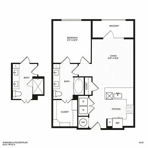 Floor plan A4