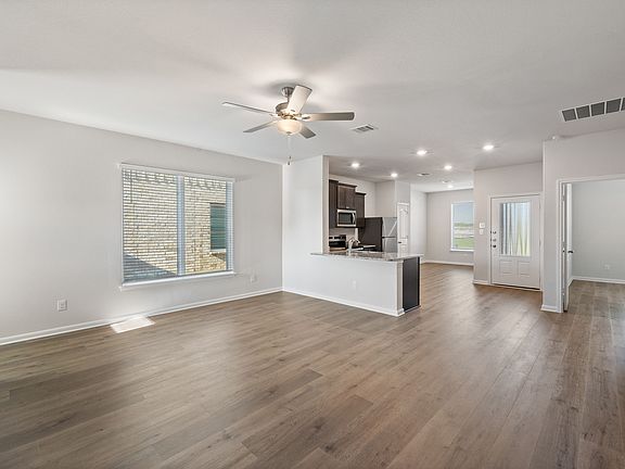 The Thistle has an open-concept layout.