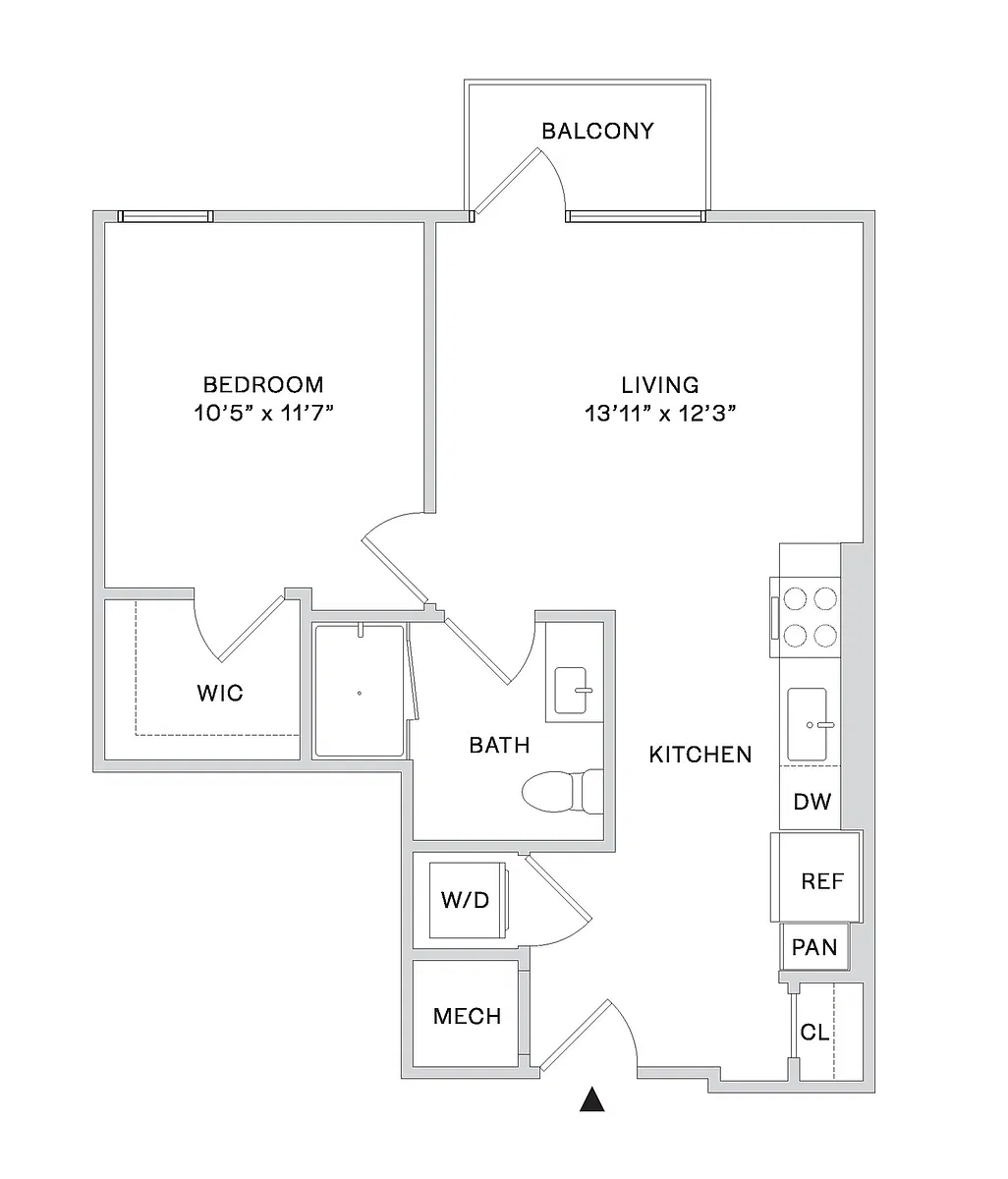 Floor plan A1M