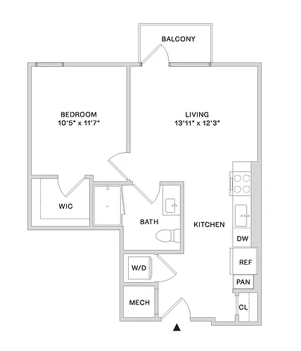 Floor plan A1M