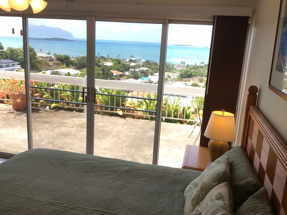Wake up to the ocean and mountain views every day.