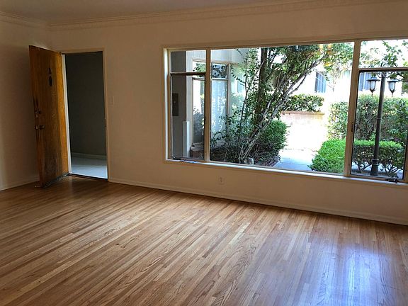 living room overlooking courtyard