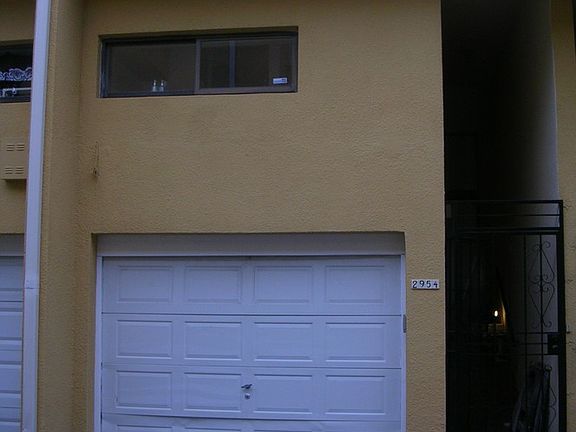 Garage & front of unit