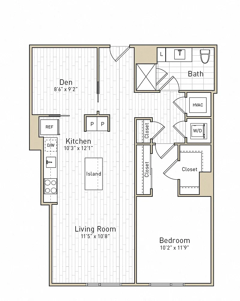 Floor plan A36D - Rise