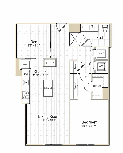 Floor plan A37D - Rise