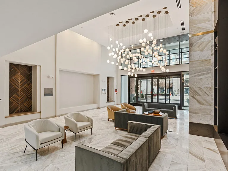 Naturally lit lobby
