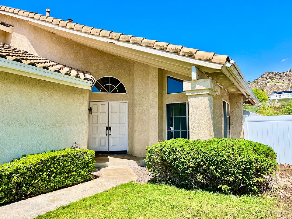 The beautiful house with double door entrance