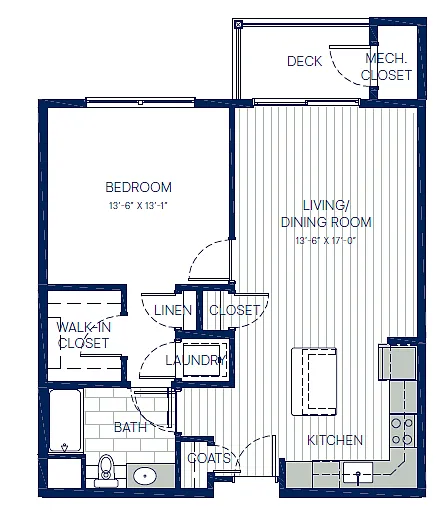 Floor plan A1B