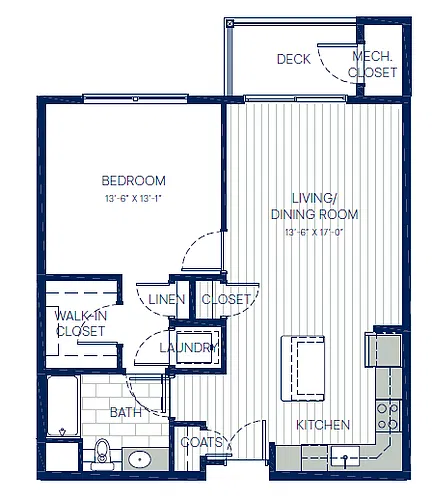 Floor plan A1B