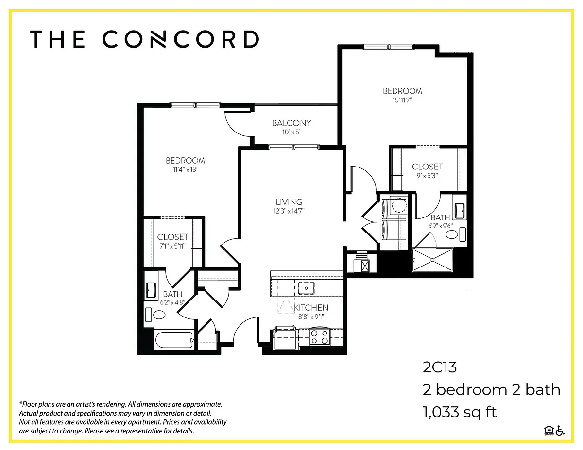 Floor plan 2C13