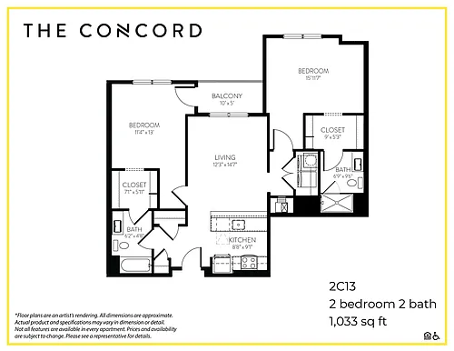 Floor plan 2C13