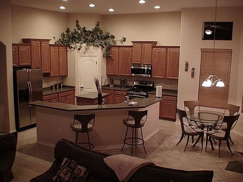 Large, open kitchen is prefect for entertaining